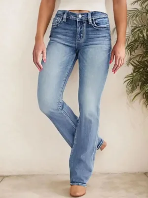 Elegant Flare Fit Jeans